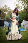 Gatha By Lnb Khadi Cotton With Sequins And Thread Embroidery Work Lahenga Choli With Dupatta Wholesale Market Surat